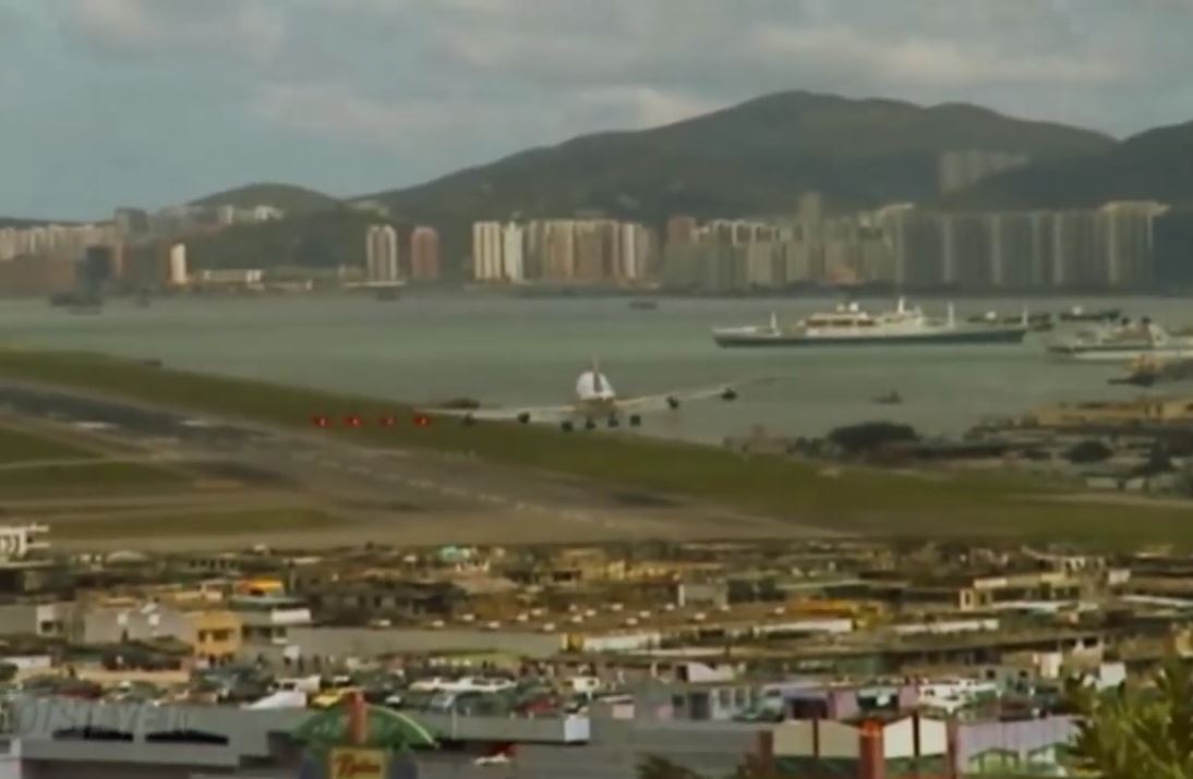 Rare Kai Tak Hong Kong Approaches and Landings