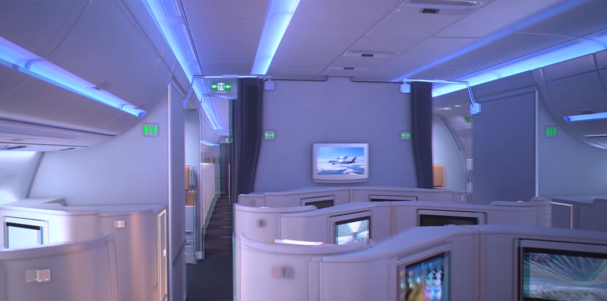 Virtual Reality cabin design at Airbus