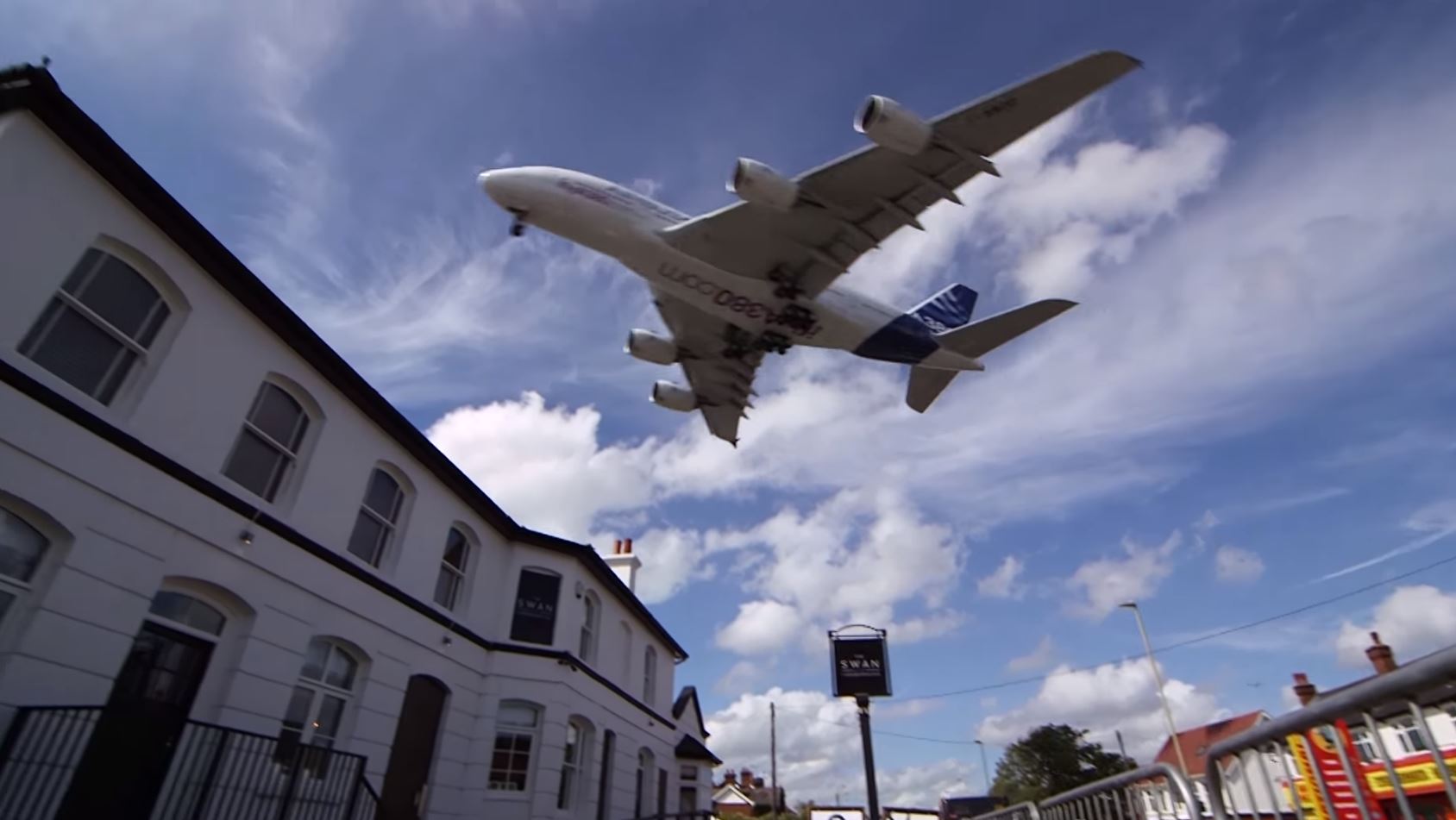 Before the opening: Preparing for the Farnborough Airshow