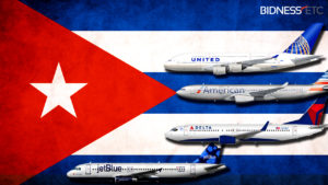 ABD ile Küba arasında uçan havayolu şirketleri (Ağustos 2016)