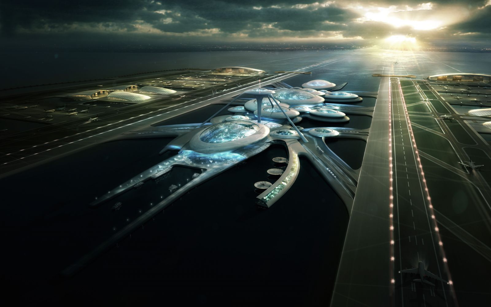 “Yüzen Havalimanı” Projeleri