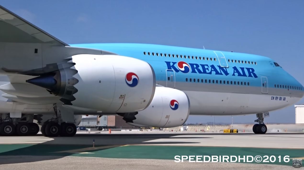 Korean Airlines Boeing 747-8 [HL7638] at LAX