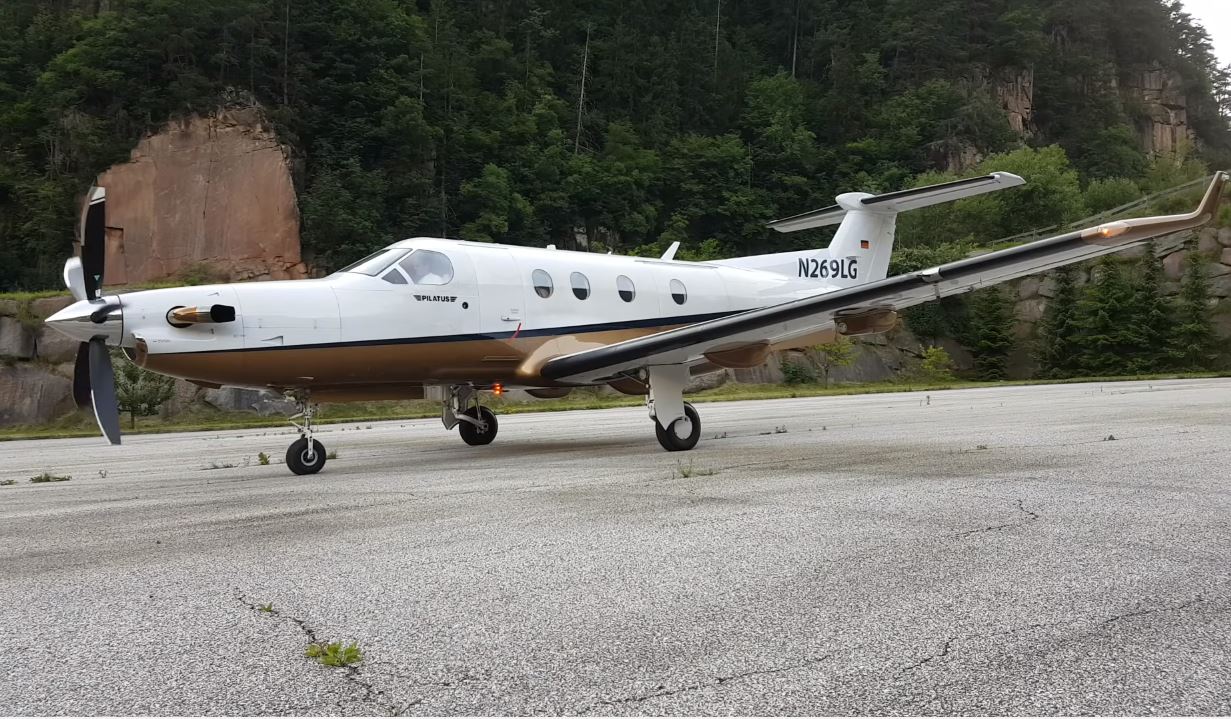 Pilatus PC-12 @ Locher Airfield