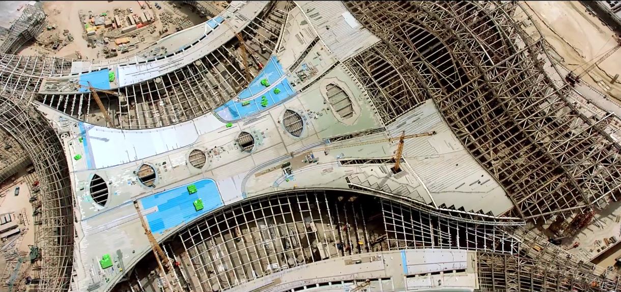 Abu Dhabi Midfield Terminal – Depropping