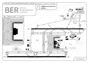 Berlin (BER) Havalimanı - plan