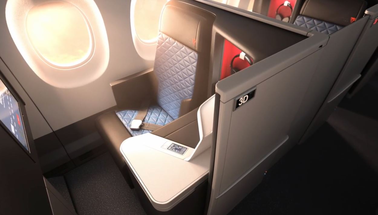 Passenger experience innovations in Business Class