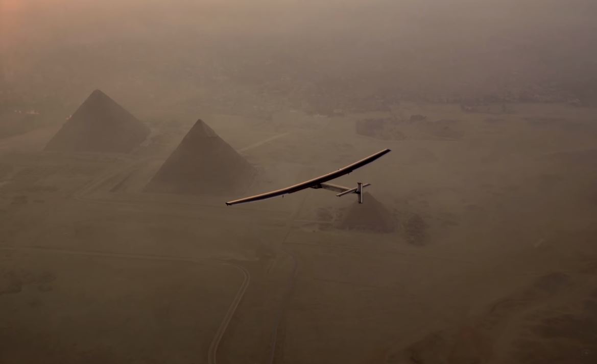 Solar Impulse – Best of Seville to Cairo in a Solar Airplane