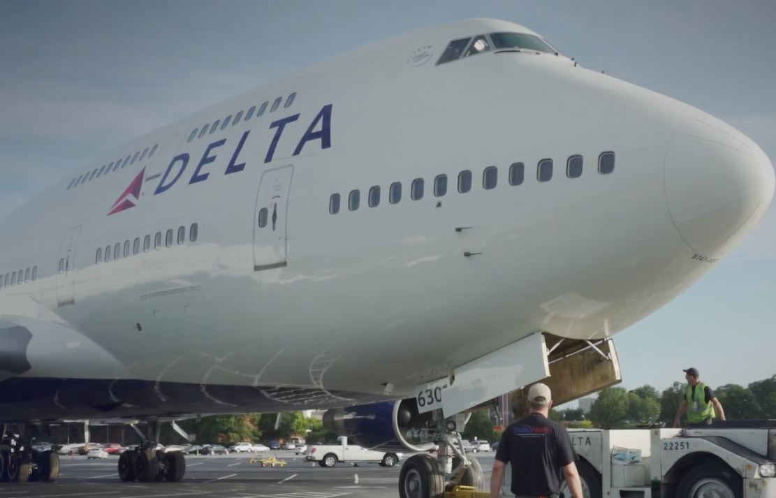 The First Boeing 747-400 @ Delta Flight Museum