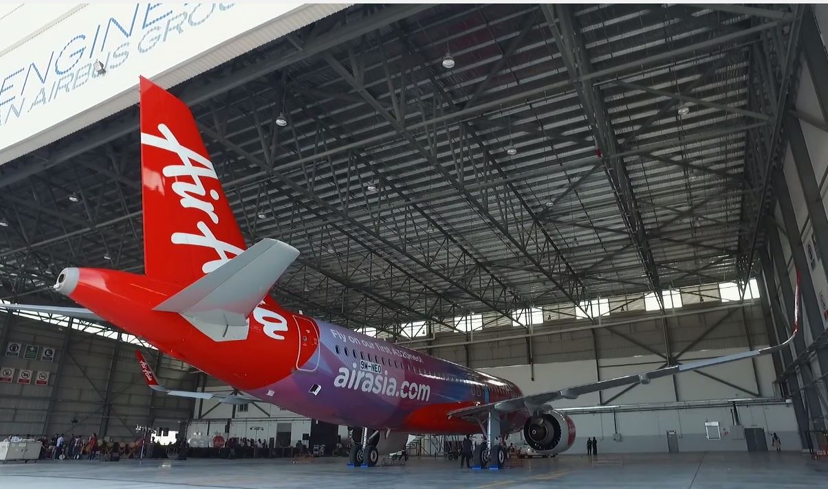 AirAsia A320neo – Welcoming ceremony