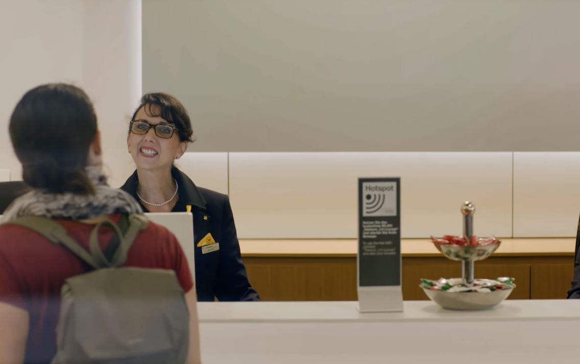 Claudia, the heart and soul of the Lufthansa Lounges