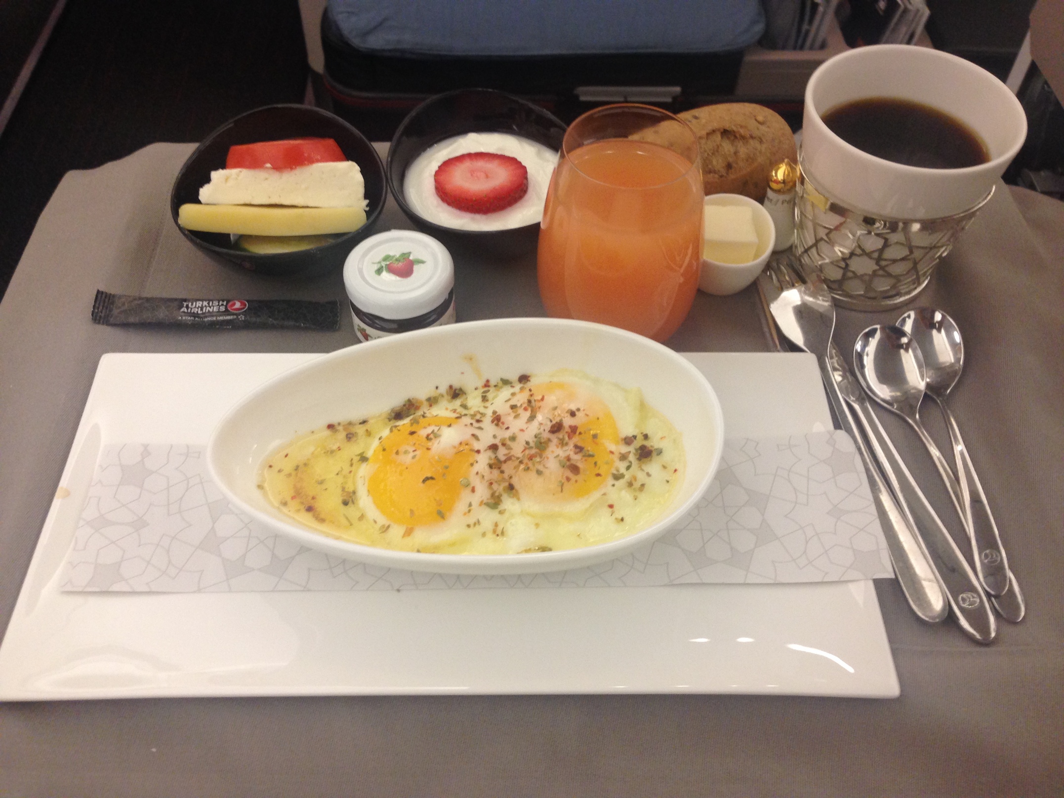 Turkish Airlines Inflight Meal (Washington-Istanbul)