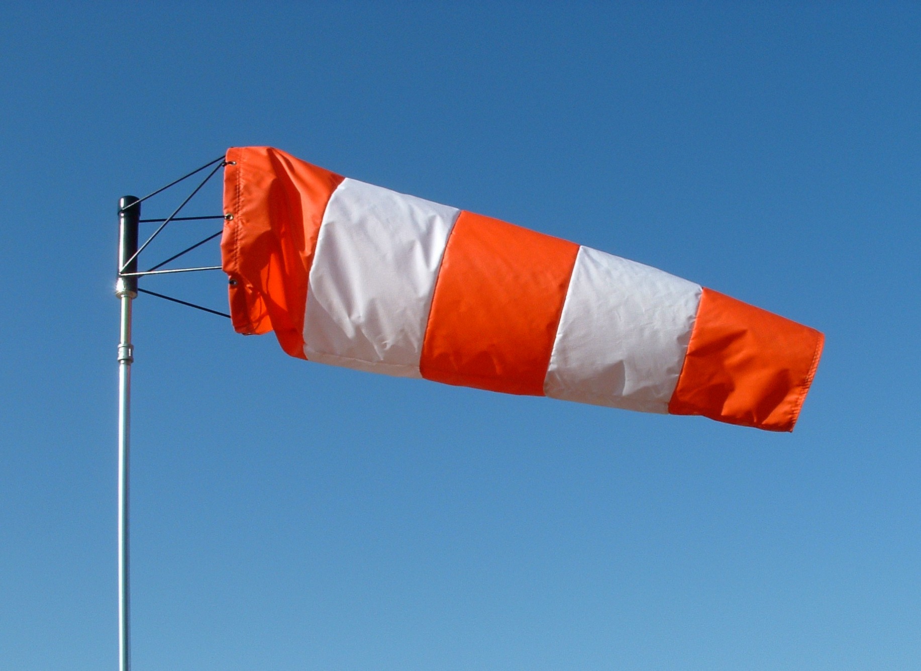 How does a windsock work?