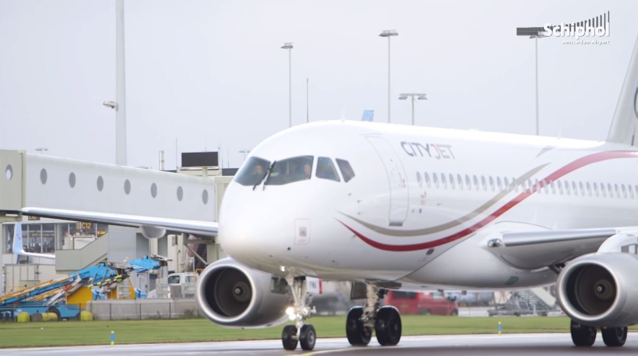 Sukhoi Superjet 100 @ Schiphol