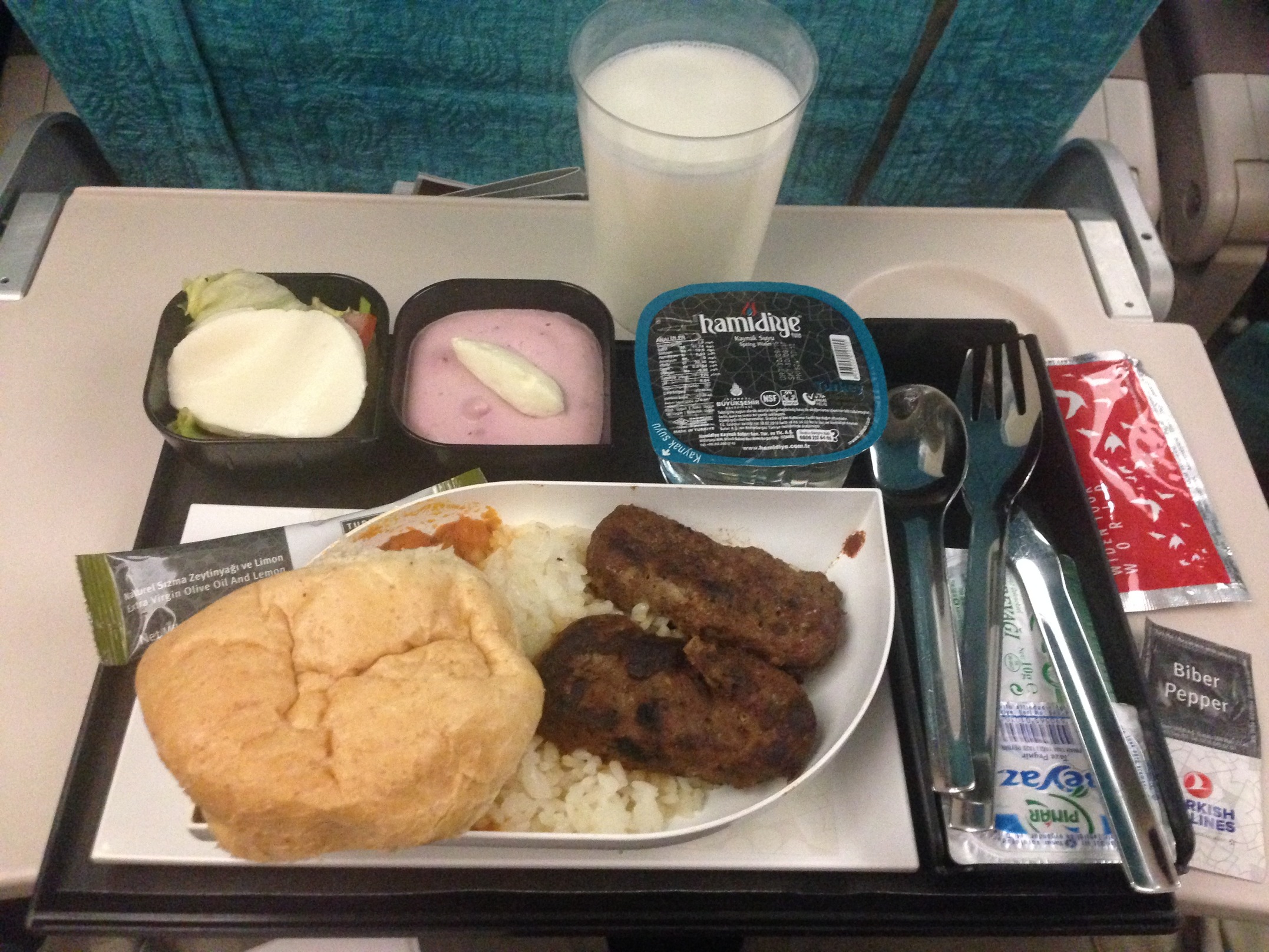 Turkish Airlines Inflight Meal (Istanbul-Zurich)