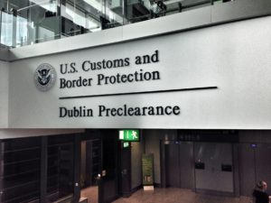 ABD Gümrük Ön İşlem Noktası @ Dublin Havalimanı