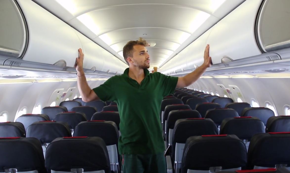 Alitalia Cabin Appearance – Short & Long Transit Check