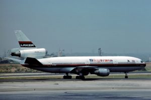 Laker Airways - McDonnell Douglas DC-10-10 in 1976 by Eduard Marmet