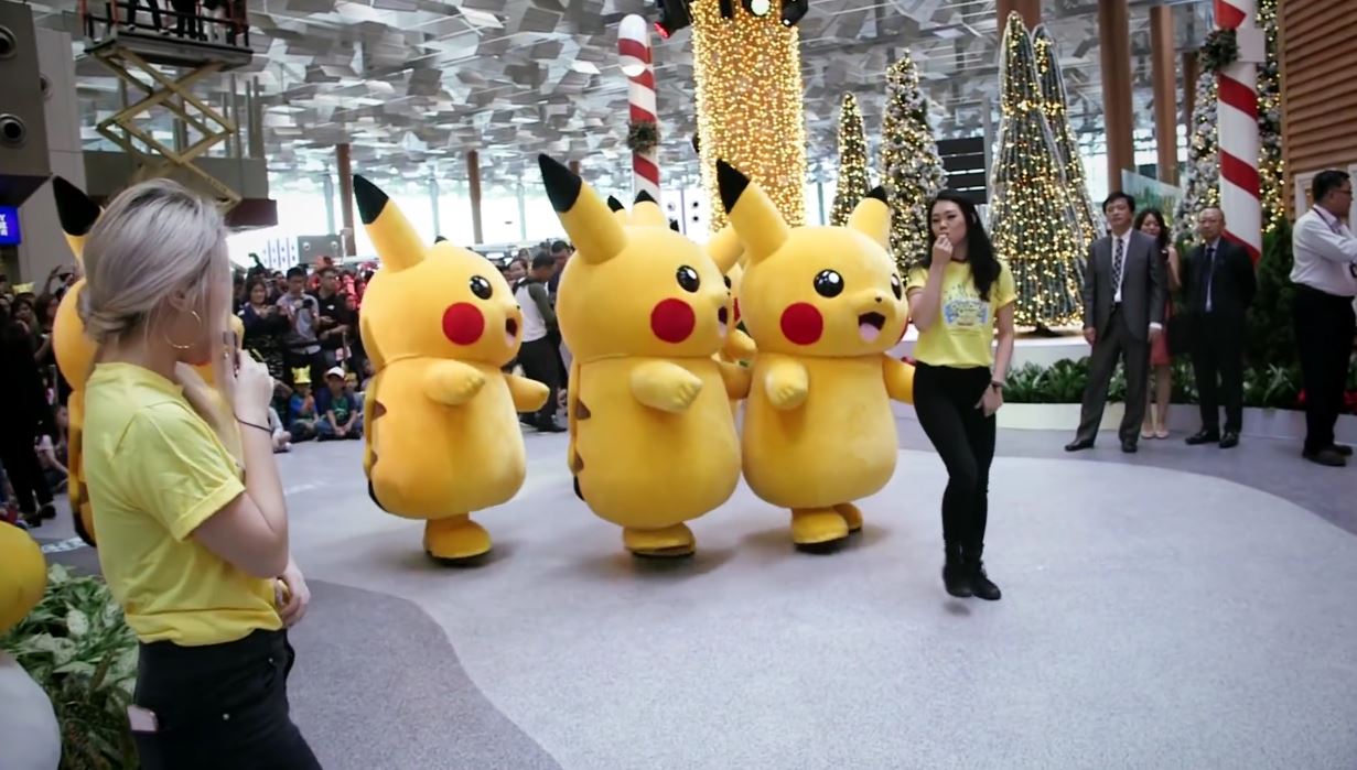 Pokémon at Changi launch