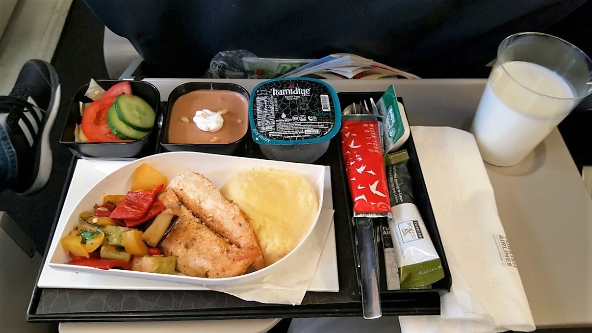 Turkish Airlines Inflight Meal (Istanbul-Catania)