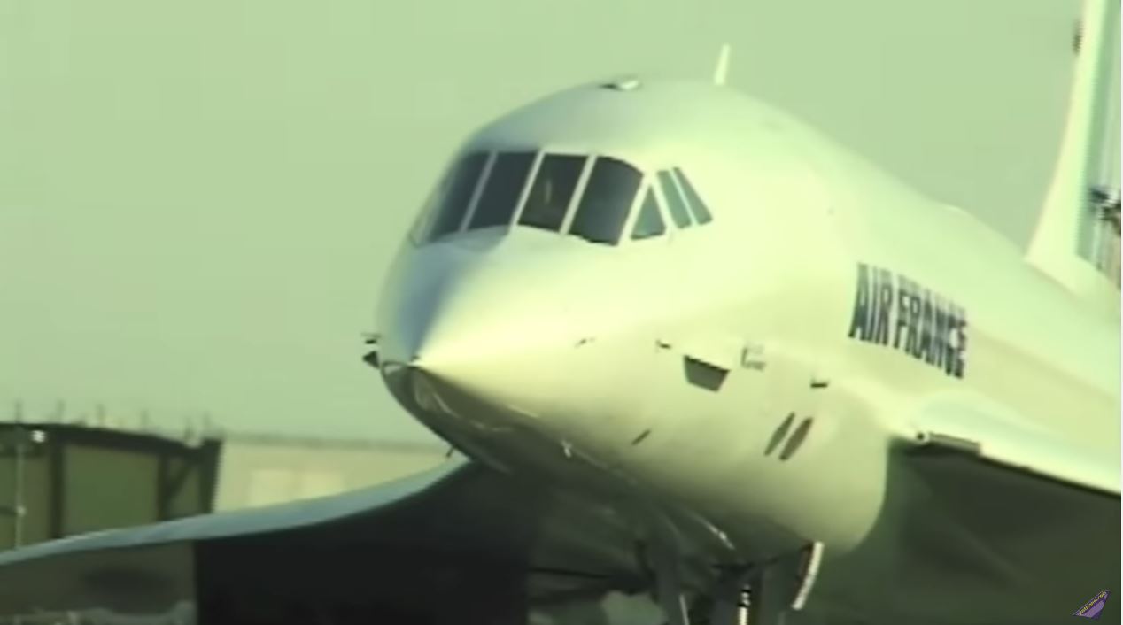 Graceful Concorde Departure