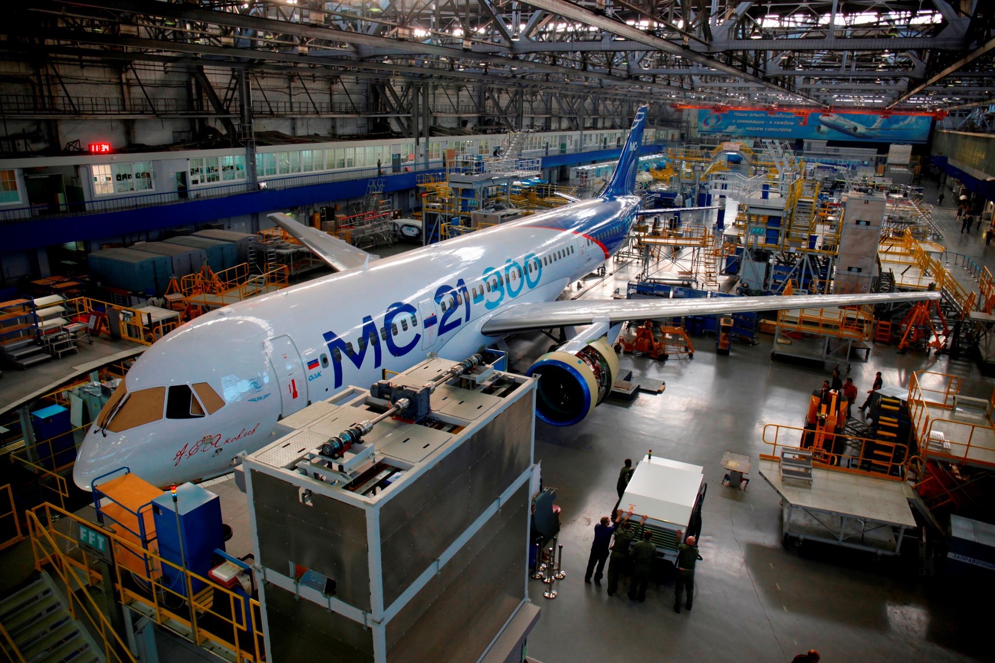 Irkut MC-21, İlk Uçuş İçin Gün Sayıyor