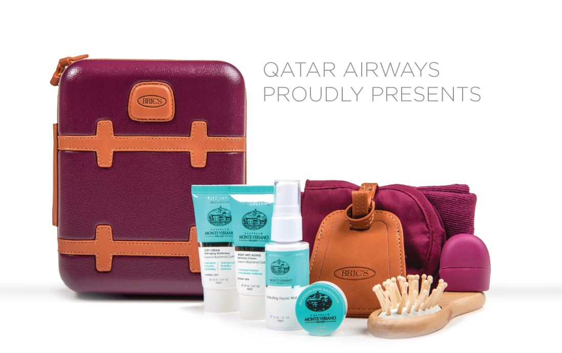 New Premium Amenity Kits – Qatar Airways