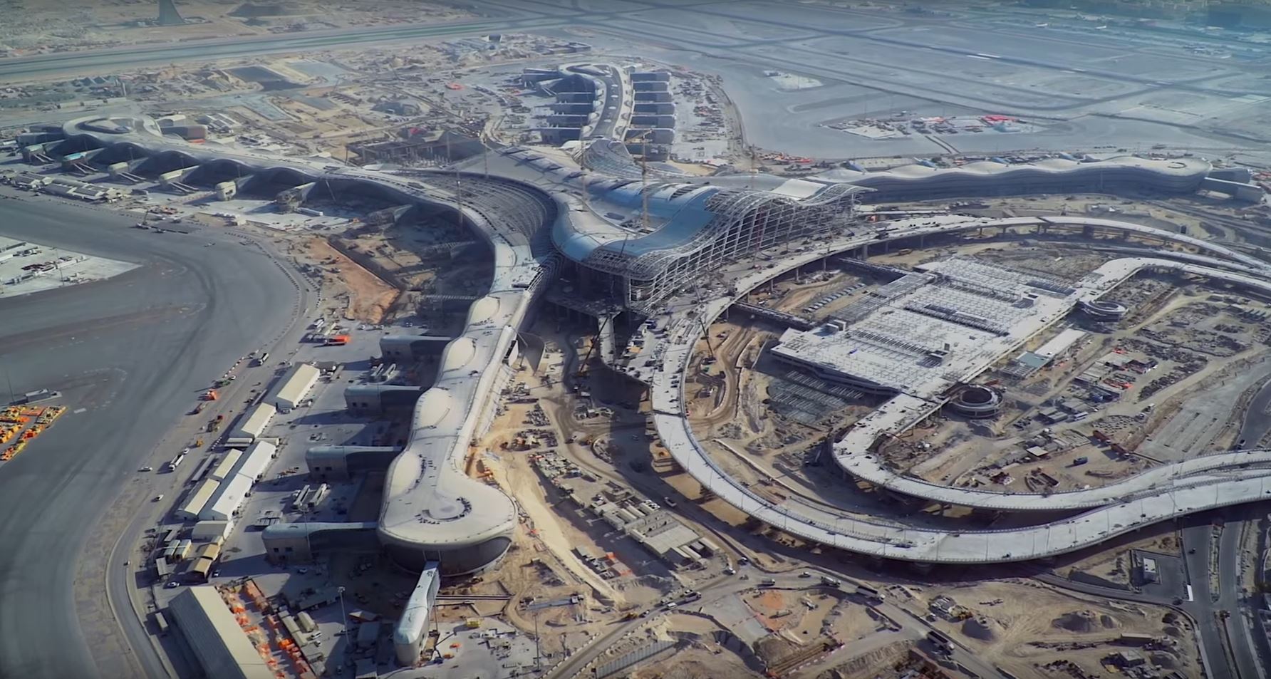 Abu Dhabi Midfield Terminal MTB 2016 progress