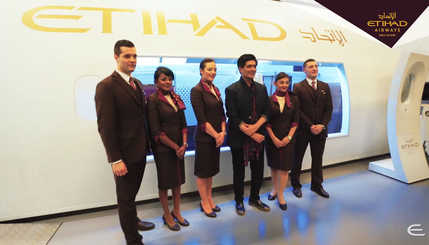 Manish Malhotra Visits The Etihad Airways Innovation Centre
