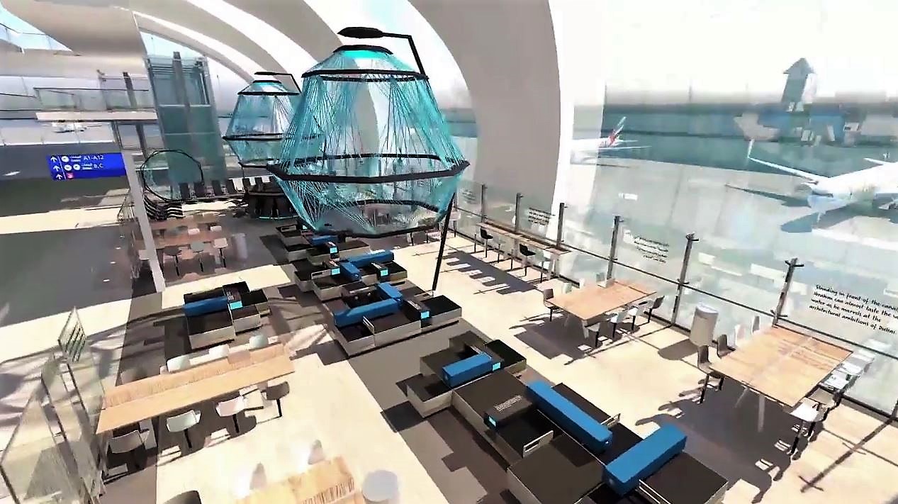 Arabesque seating concept tested at Dubai Airport