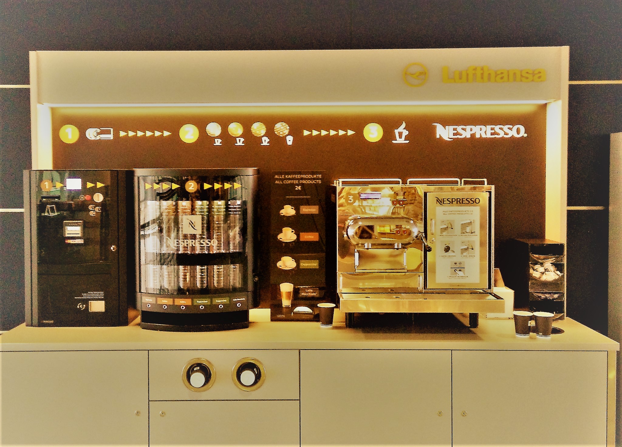 Lufthansa partners with Nespresso to offer passengers quality coffee at the gate