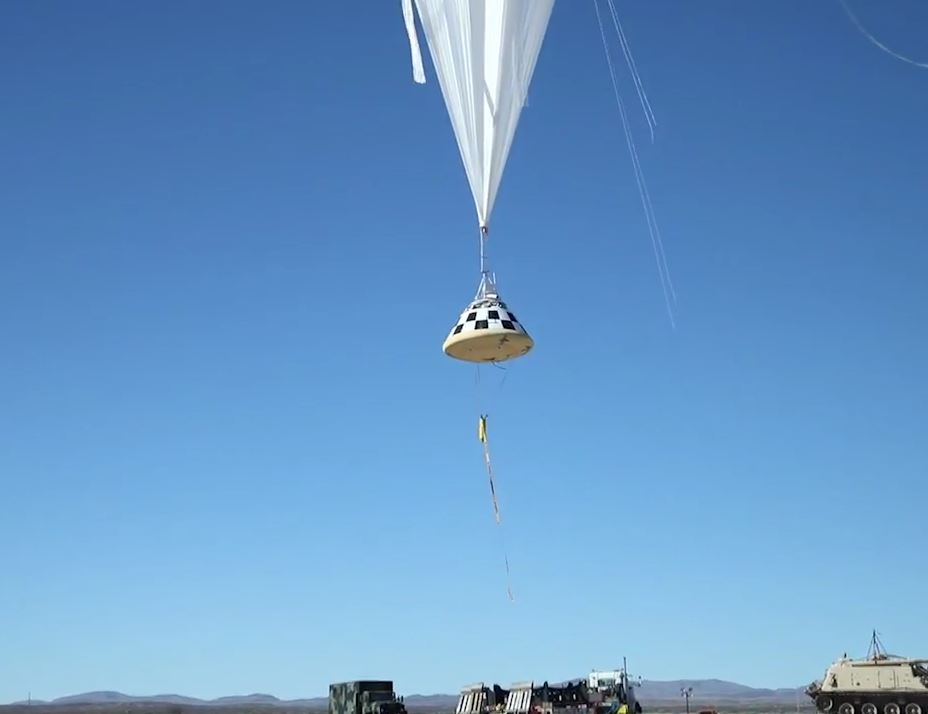 Boeing Tests Starliner’s Parachute System
