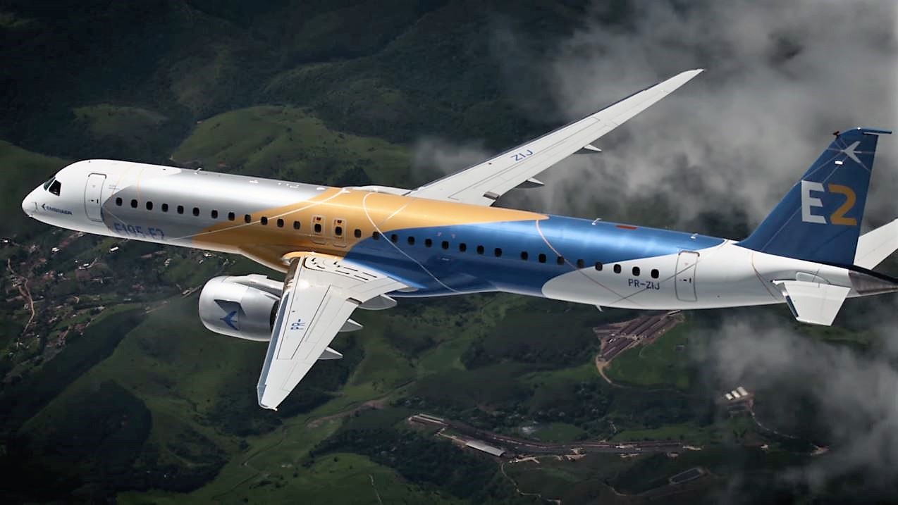 Embraer E195-E2 first flight