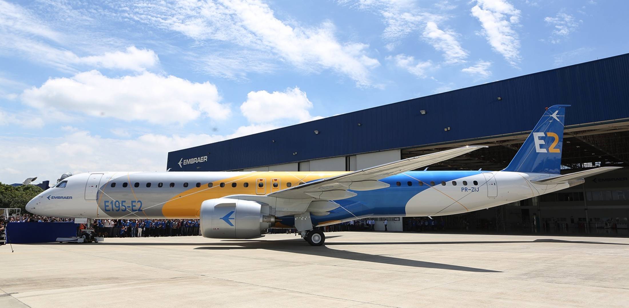 Embraer E195-E2 Fabrikadan Çıktı