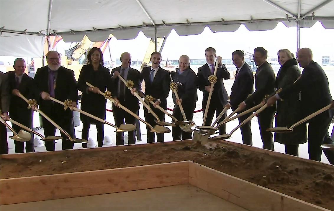 LAX Airport Midfield Satellite Concourse Ground Breaking