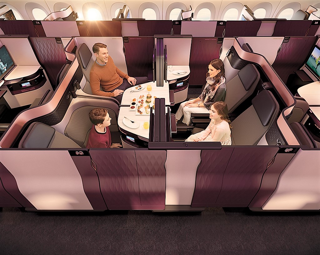 Explore Qatar Airway New Business Class: QSuite