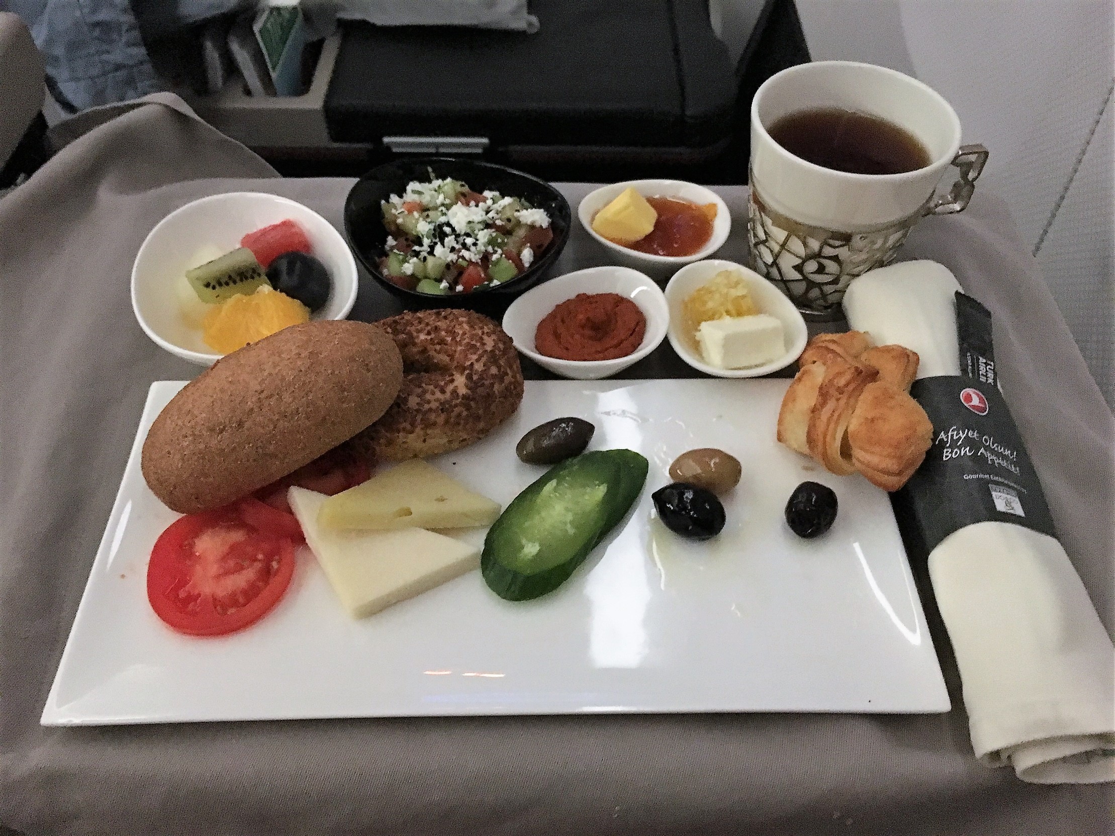 Turkish Airlines Inflight Meal (Istanbul-Seoul)