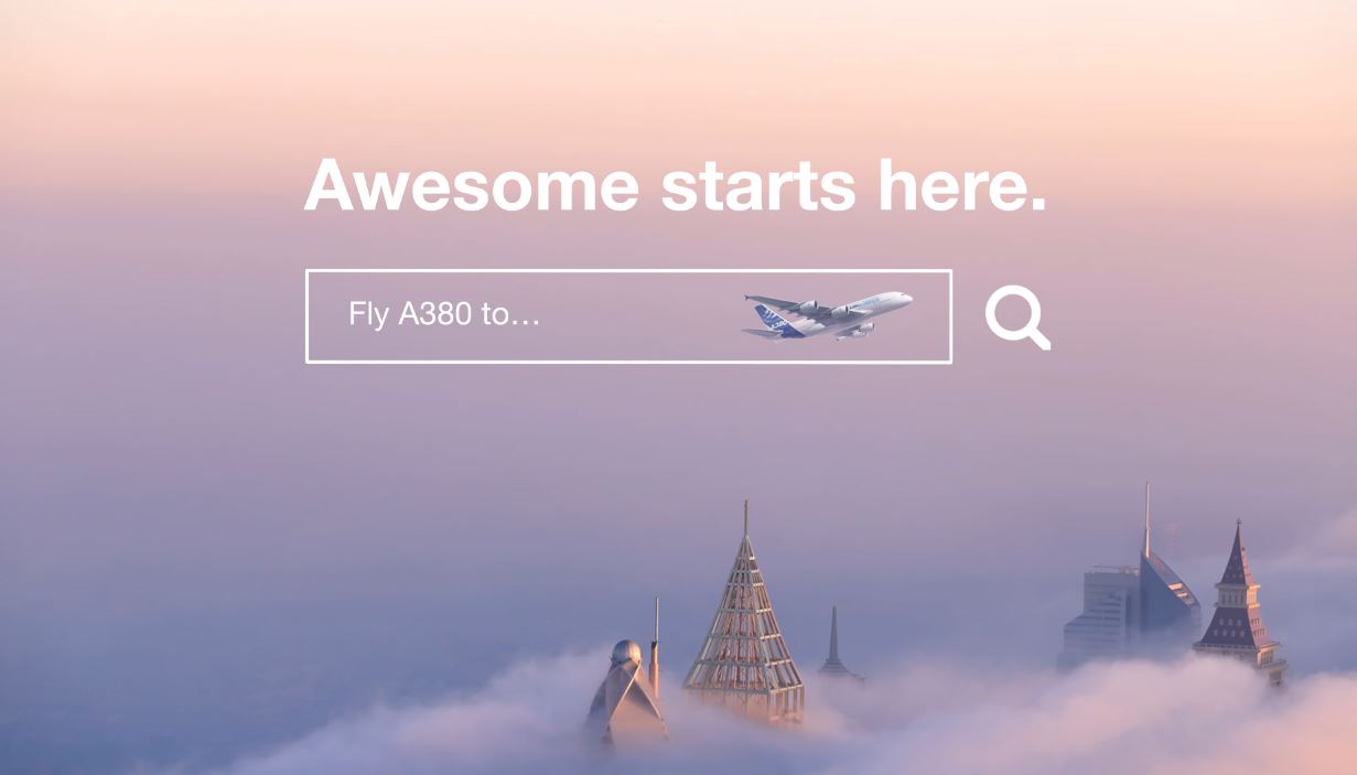iflyA380.com – Choose. Fly. Love A380.