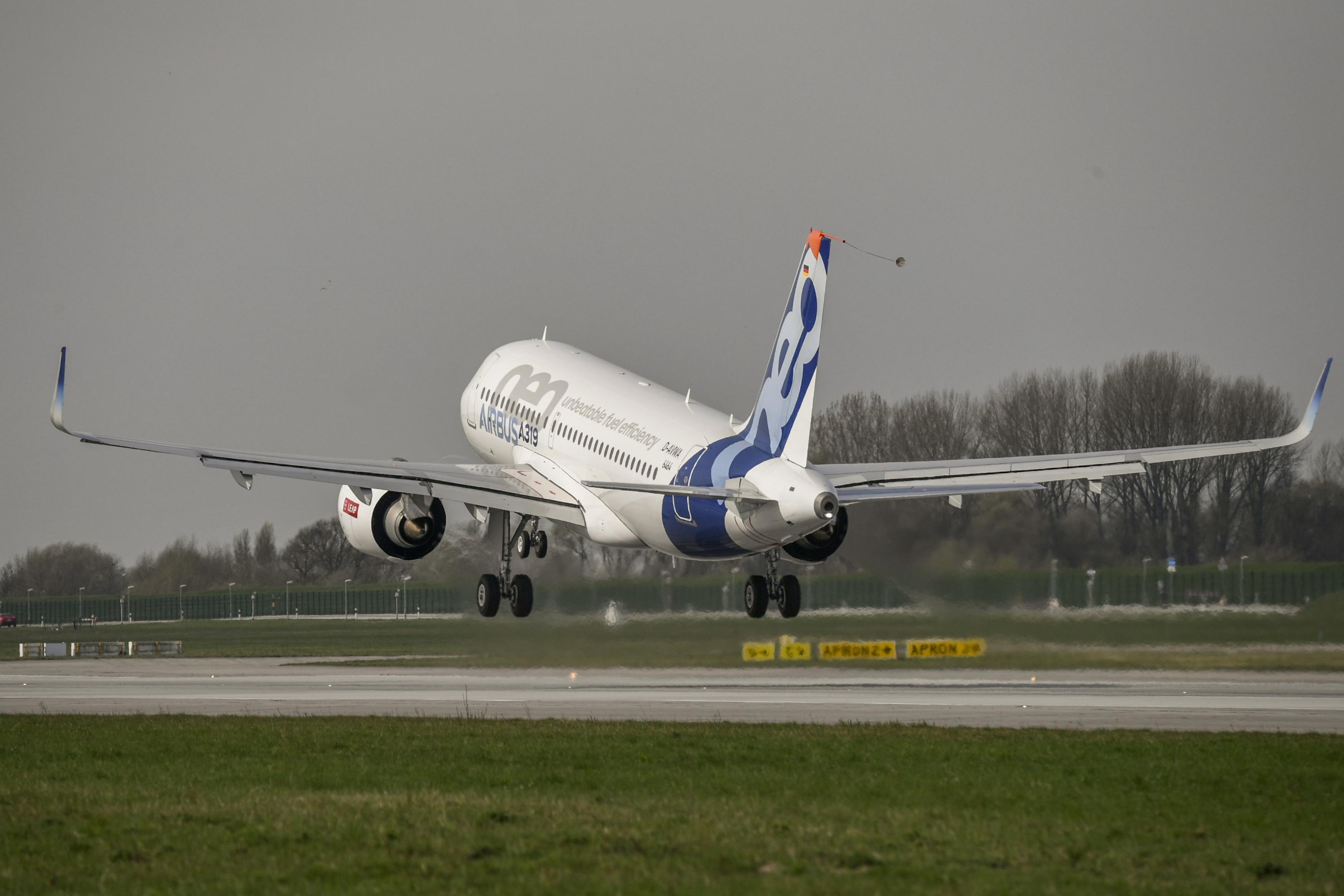 Airbus’ A319neo takes to the skies