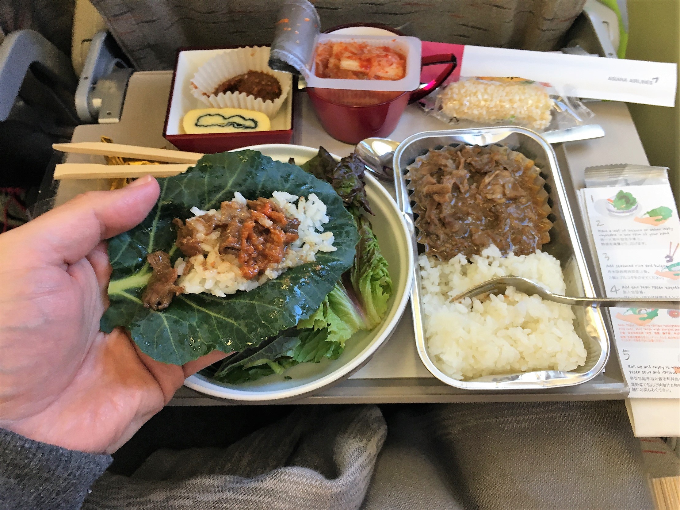 Asiana Inflight Meal (Seoul-Istanbul)