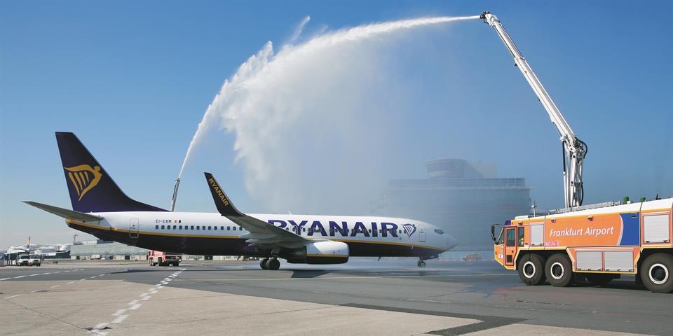Ryanair, Frankfurt’ta 12 Uçakla Operasyon Yapacak