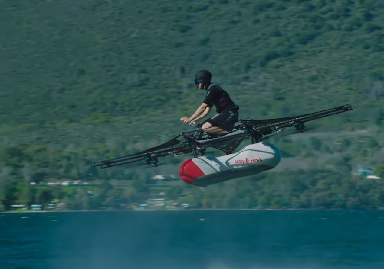 The newest flying car is backed by Larry Page