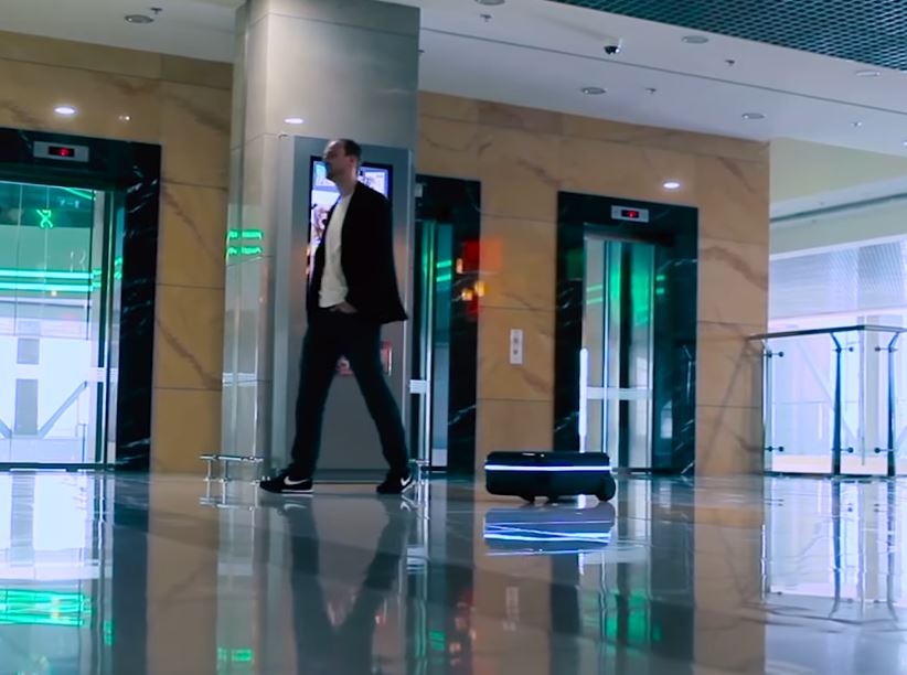 This robot suitcase will follow you around