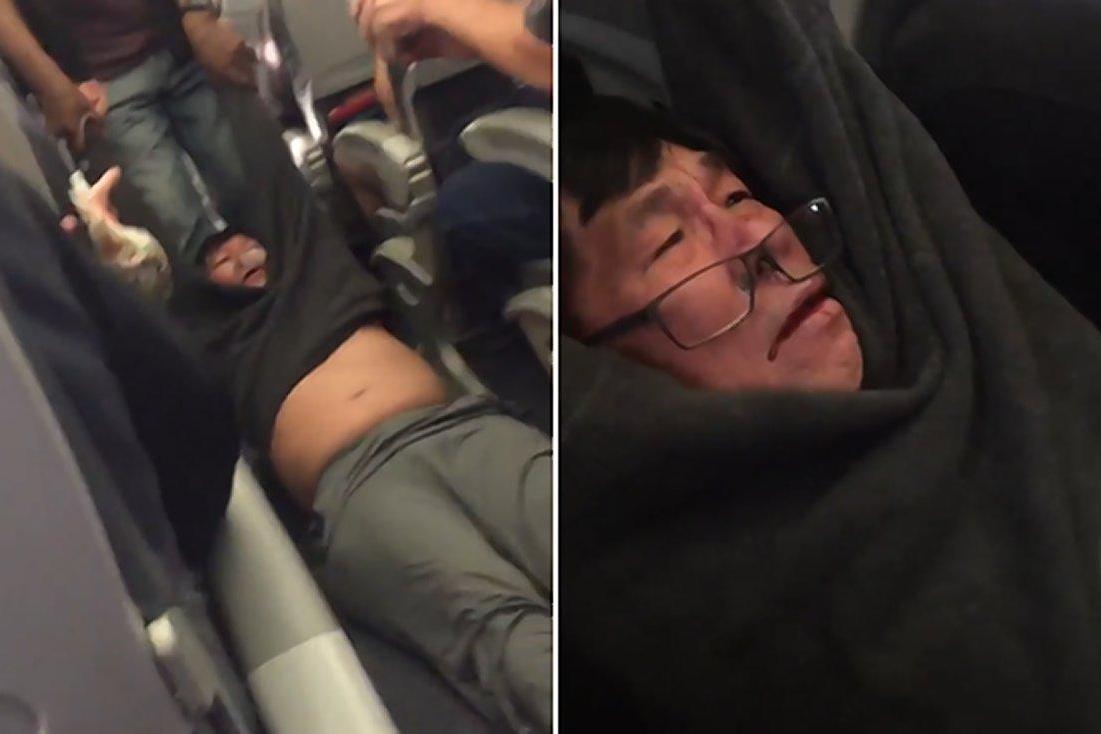 People are roasting United Airlines after a passenger was dragged off a plane