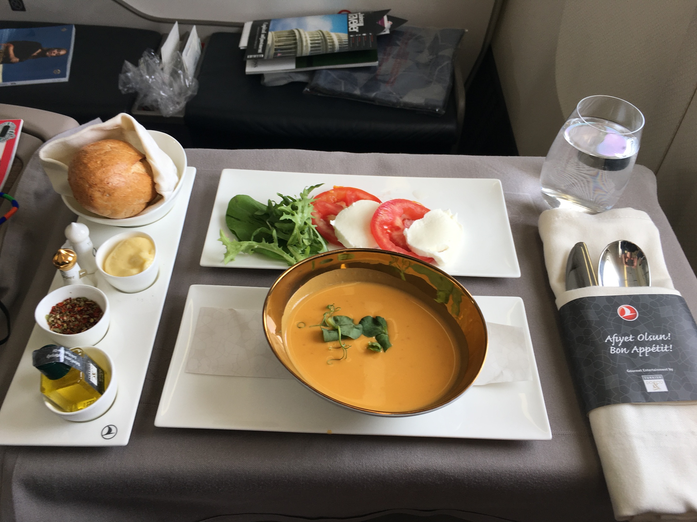 Turkish Airlines Inflight Meal (Istanbul-Toronto)