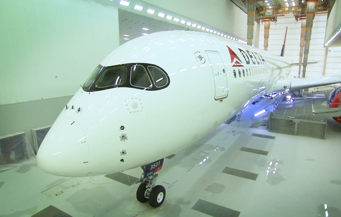 Delta Air Lines – Airbus A350 Paint Job