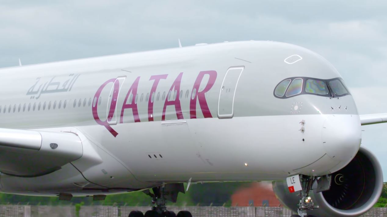 Qatar Airways Inaugural Flight to Dublin, Ireland