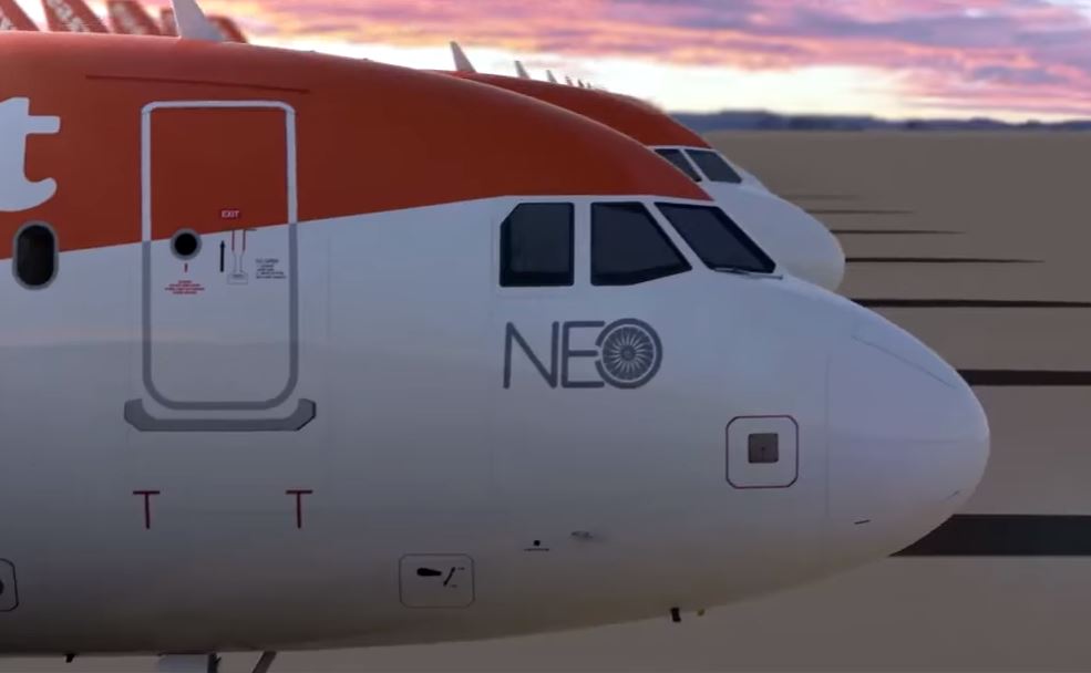 Watch easyJet’s first of 130 Airbus A320neo aircraft come together