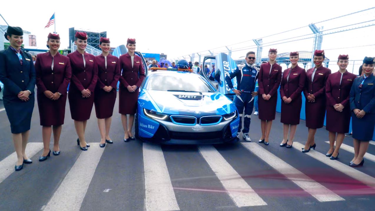 Highlights from Formula E New York City ePrix 2017 with Qatar Airways