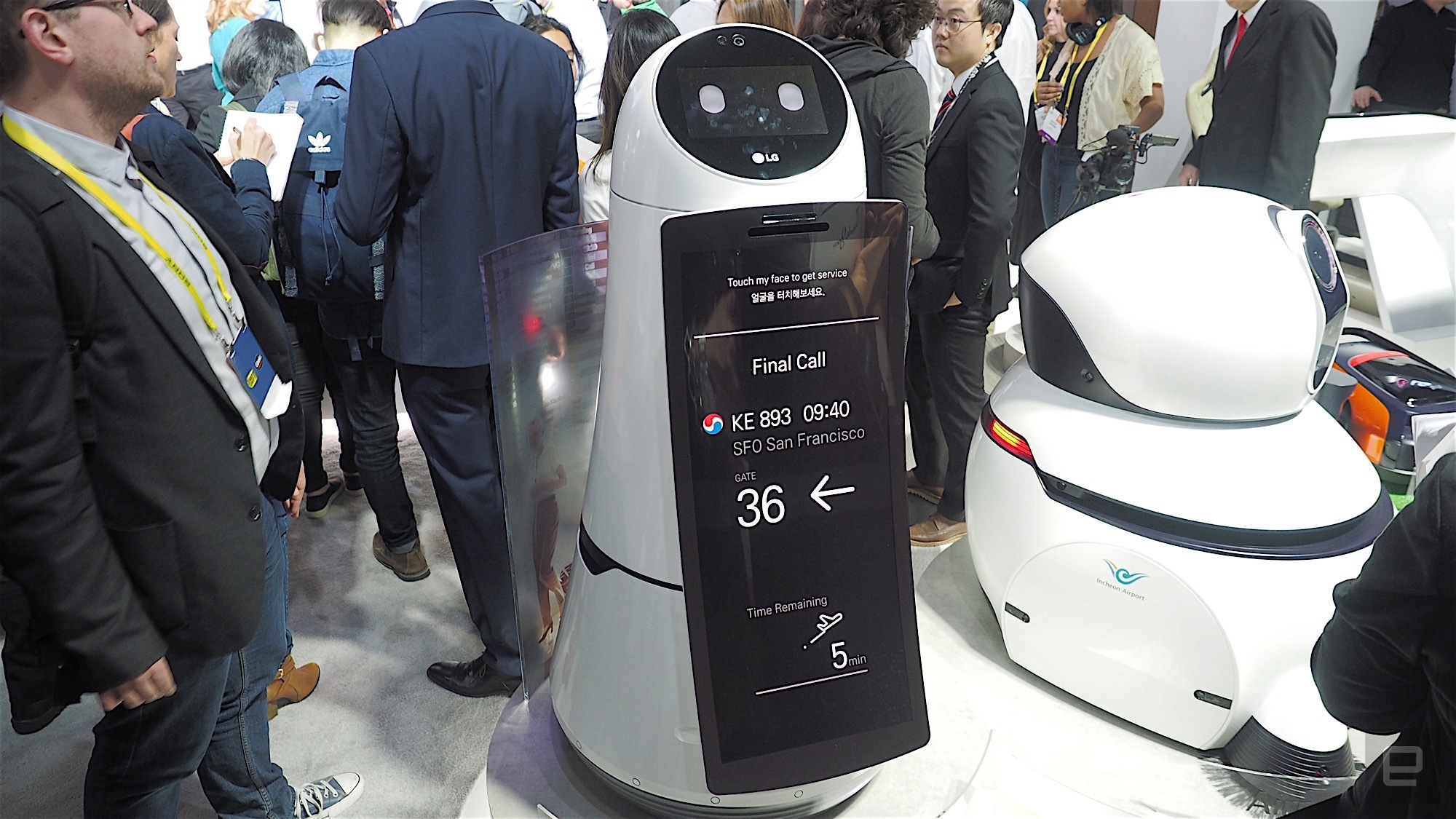 Seul Incheon’da Robotlar İş Başı Yapıyor