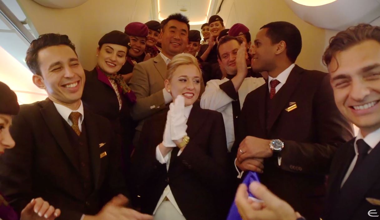 Special guest in The Residence | Inaugural A380 flight to Paris | Etihad Airways